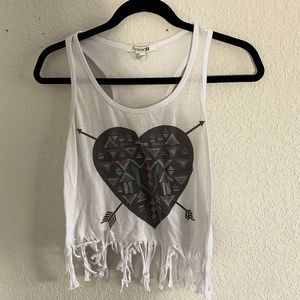 Boho Fringe Tank Top